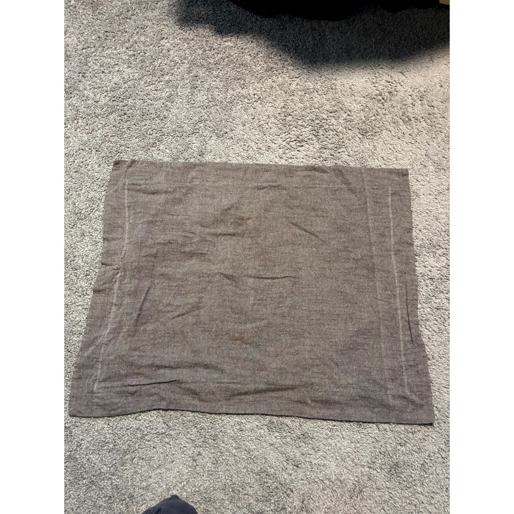 Thomas O'Brien Vintage Modern Gray Cotton Pillow Sham Cover Full Queen Target